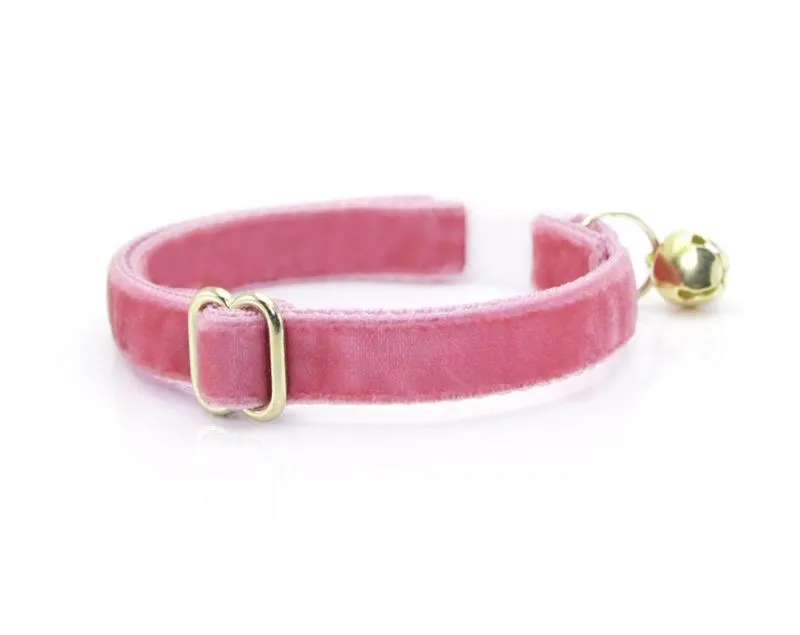 Pet Collar - Velvet Rose Pink