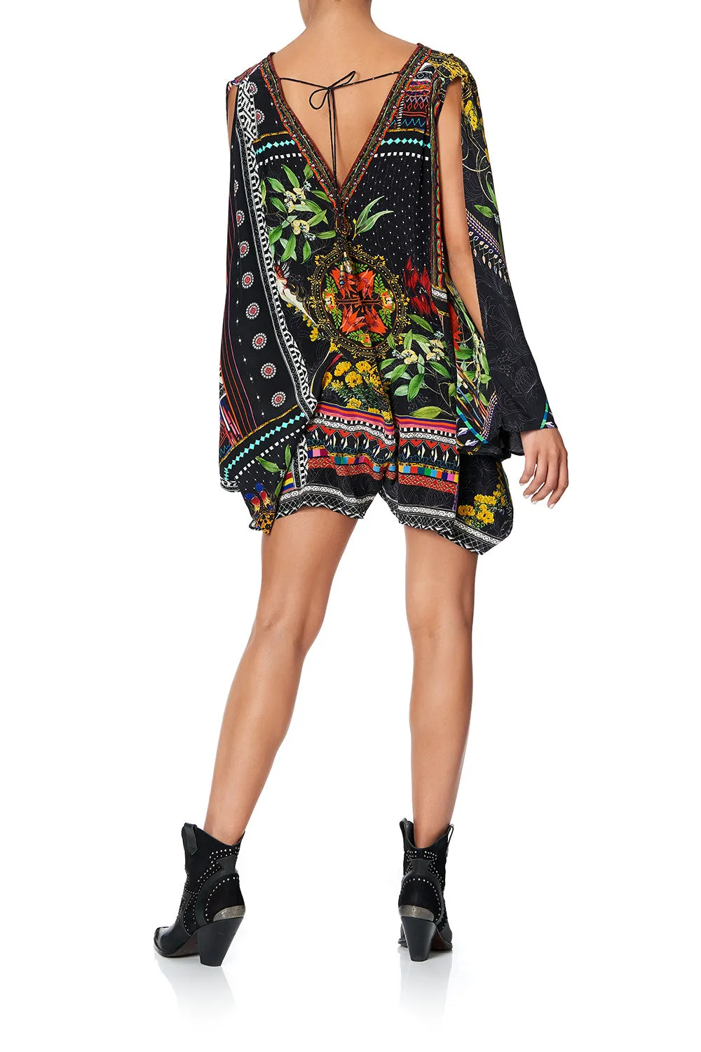 PLAYSUIT WITH SLEEVE SPLIT BLACKHEATH BETTY