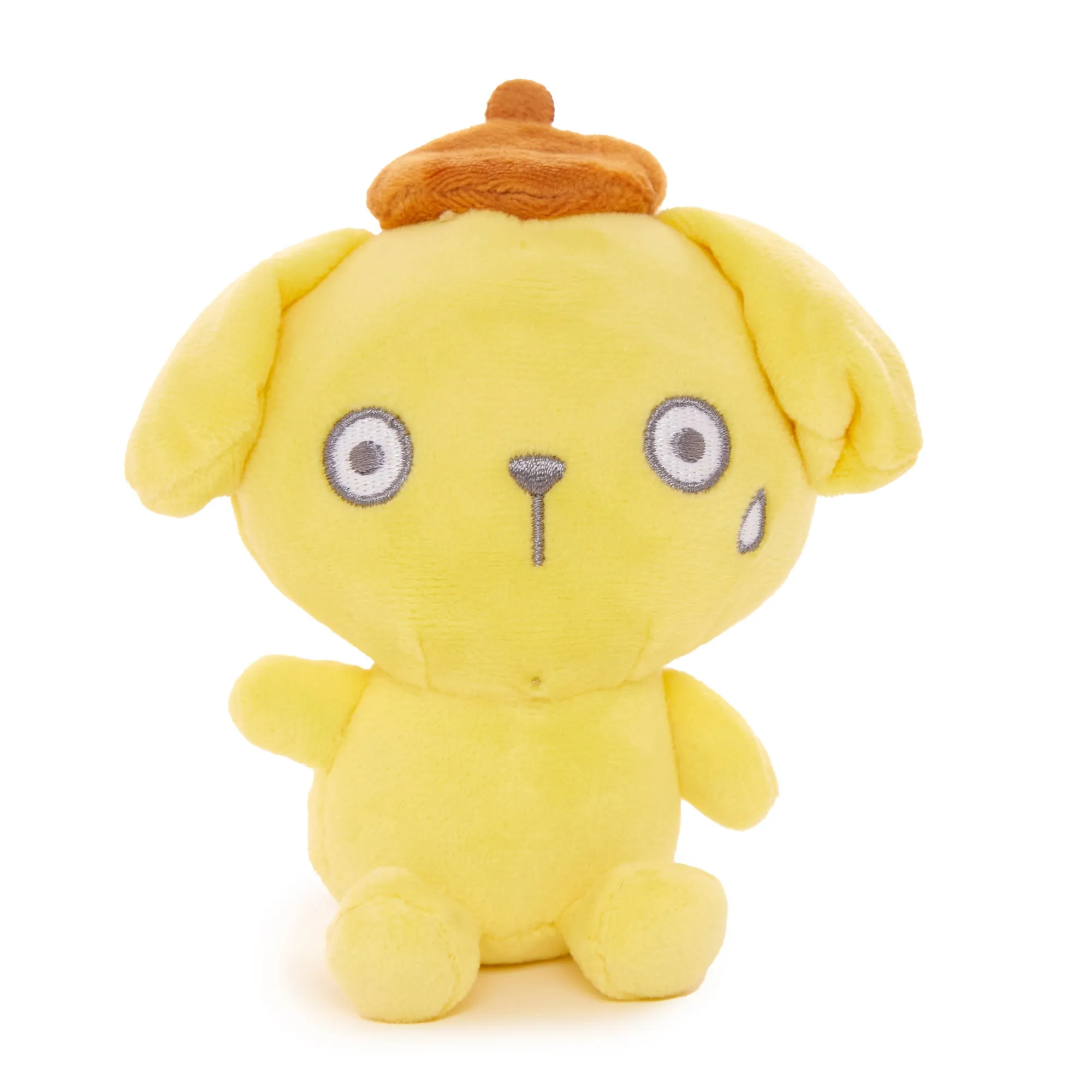 Pompompurin Plush Mascot Keychain (Frightened Series)
