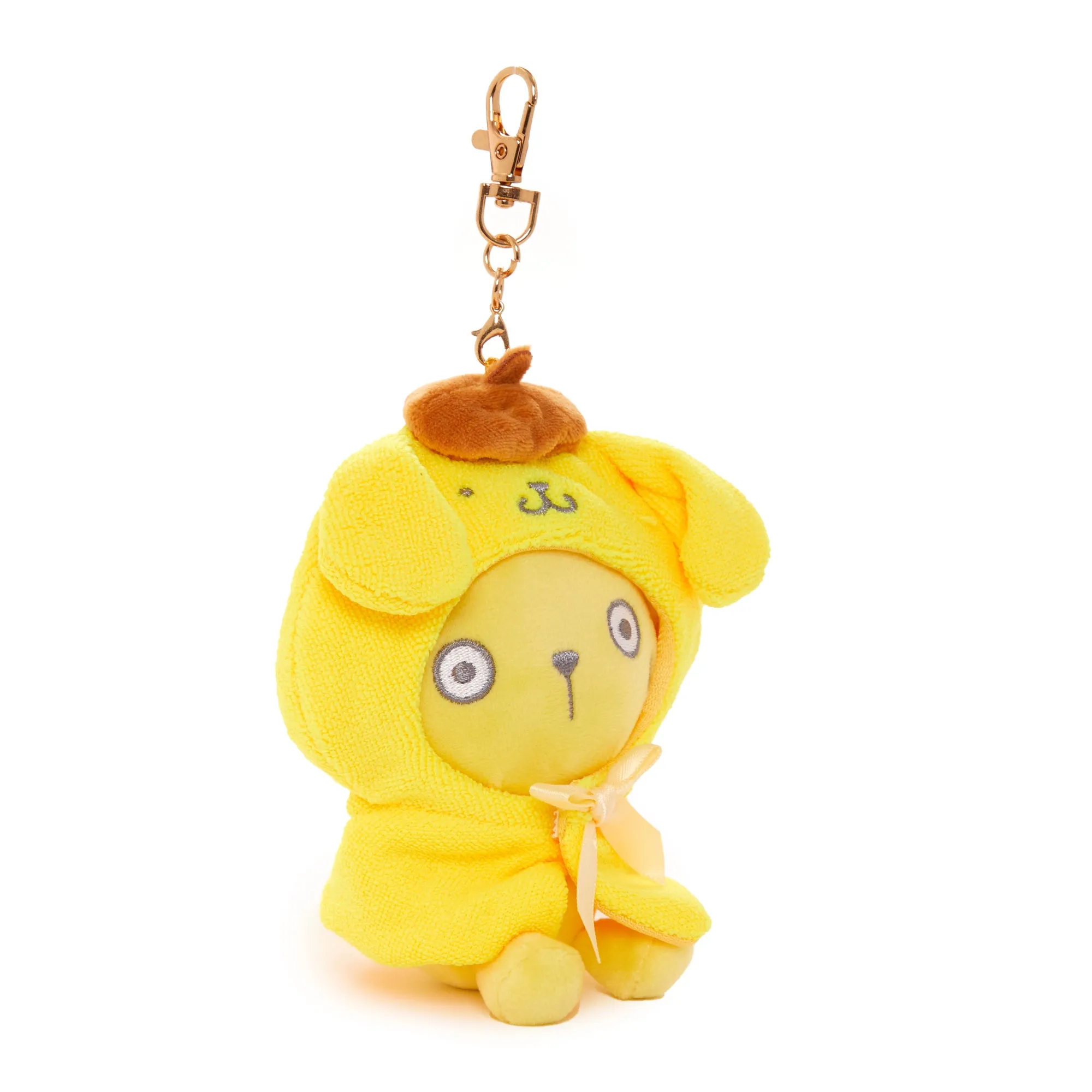 Pompompurin Plush Mascot Keychain (Frightened Series)
