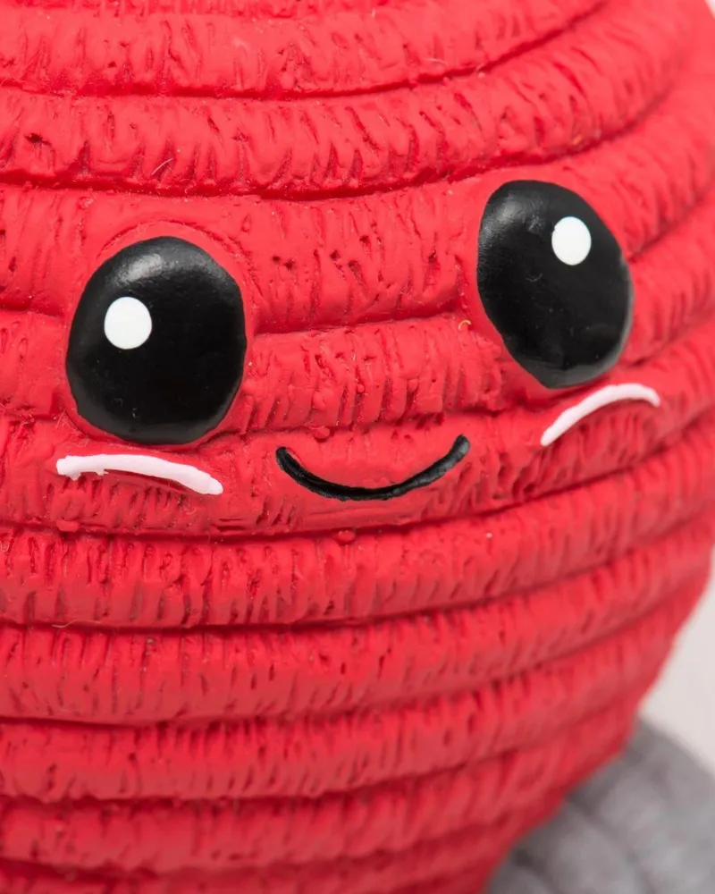 Red Apple Ruff-Tex Latex Dog Ball Toy