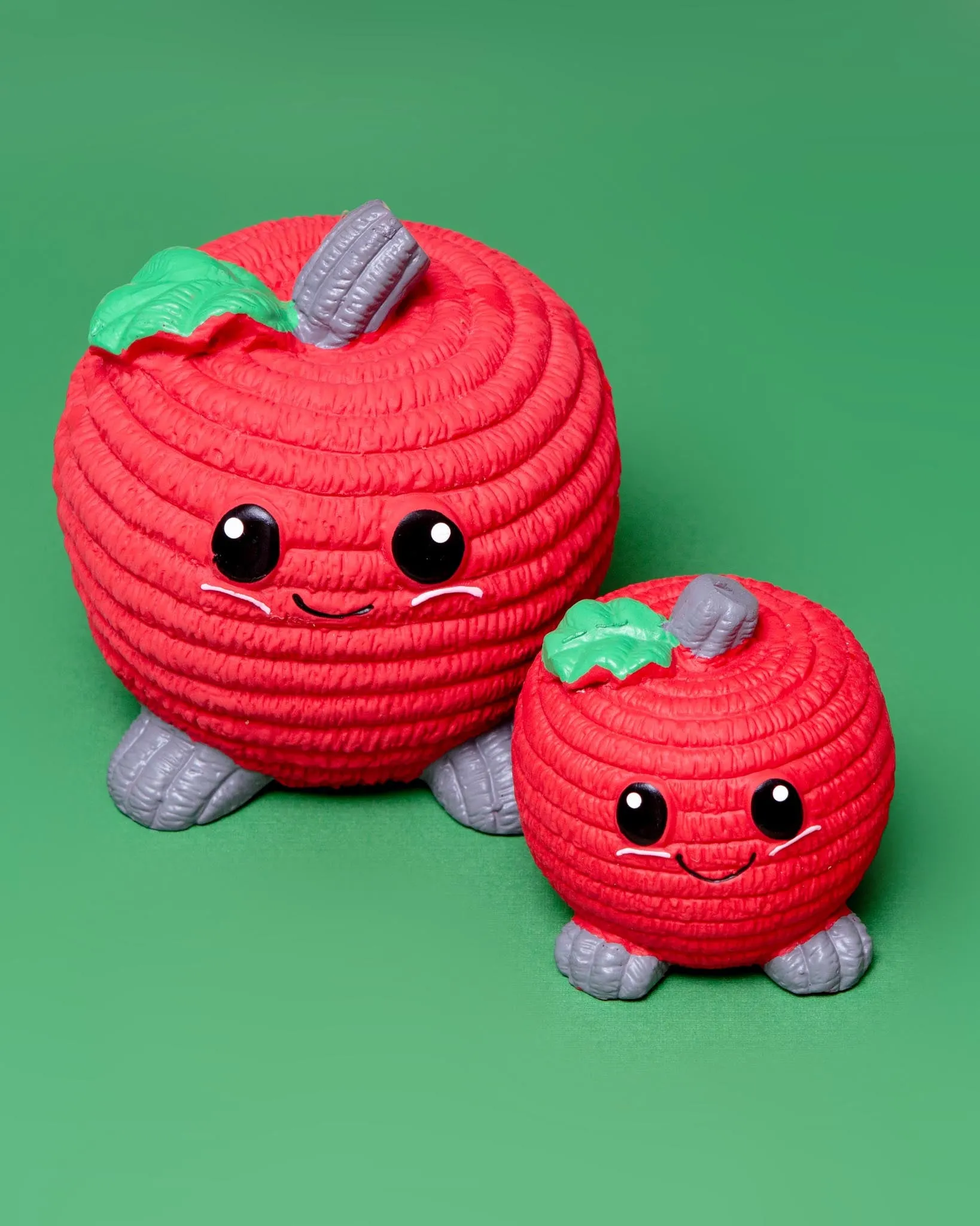 Red Apple Ruff-Tex Latex Dog Ball Toy