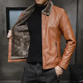 RPM Rebels Windproof Motorcycle Jacket with Fur Collar