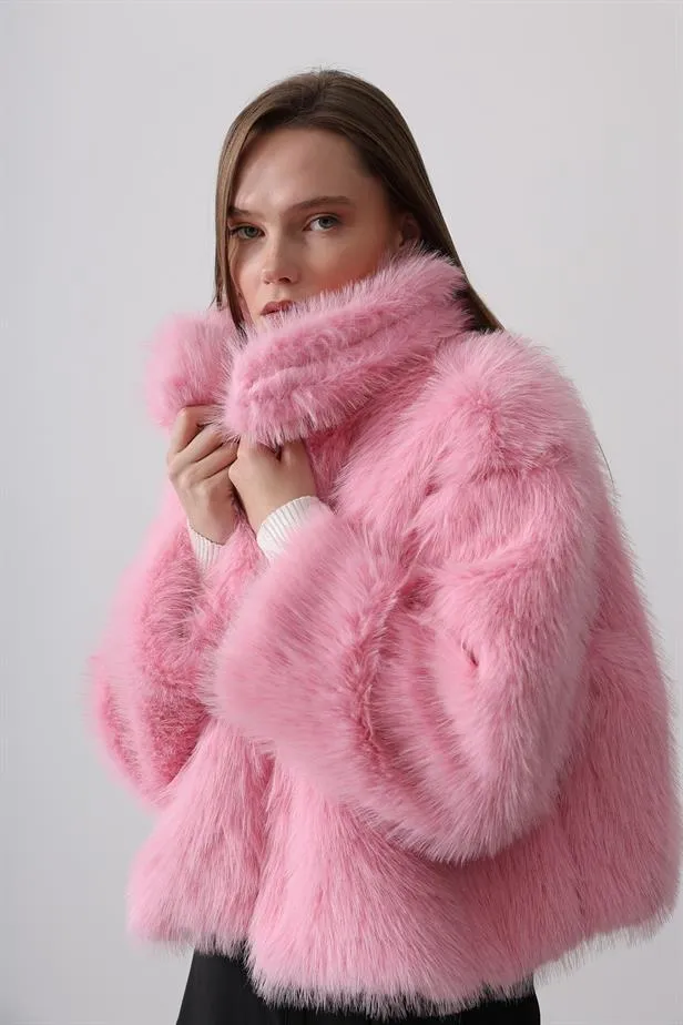 RYN Fur Collar - Pink - Ashburn