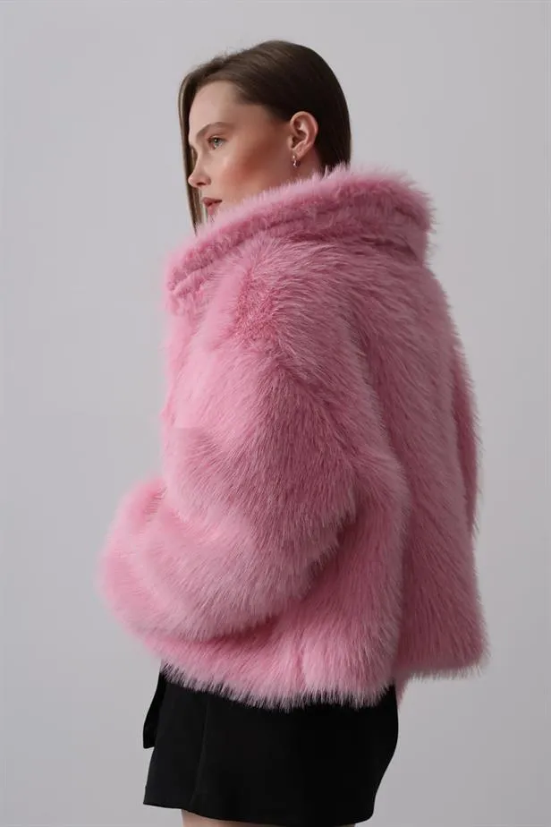 RYN Fur Collar - Pink - Ashburn