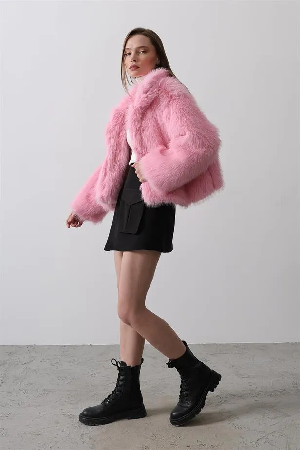 RYN Fur Collar - Pink - Ashburn