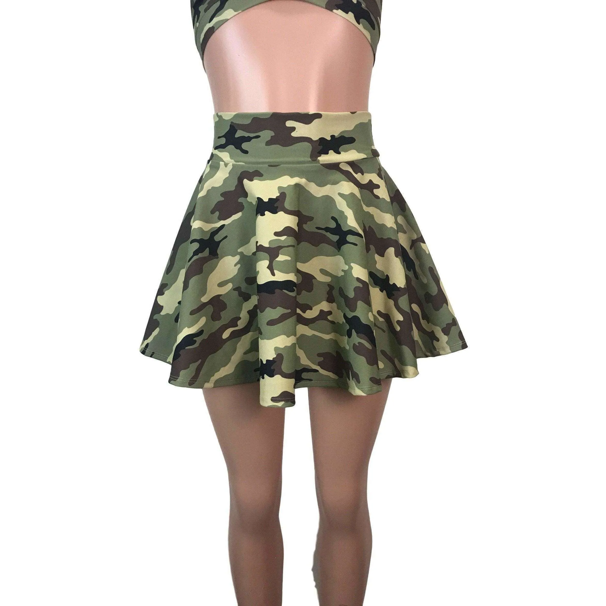 SALE - XL Skater Skirt - Camo