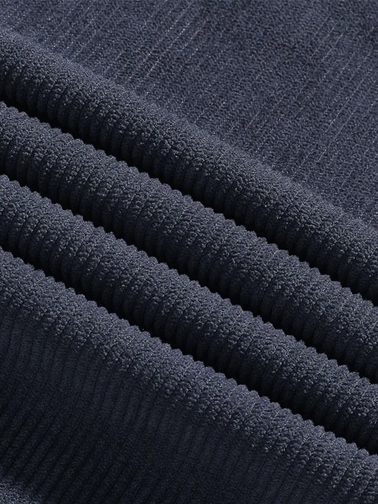 Side Stripe Corduroy Jogging Pants