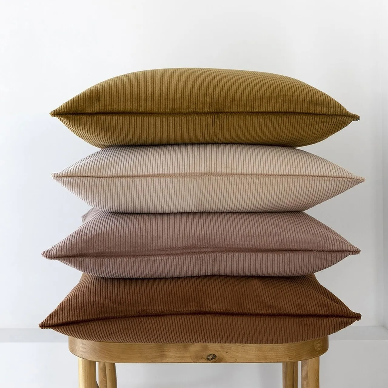Sloane Square Cushion 50 x 50cm Butterscotch by Bambury