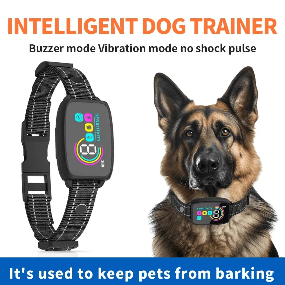 Smart & Safe: Train Your Pup with the Anti-Bark Collar (AI, Multi-Mode, Rechargeable)