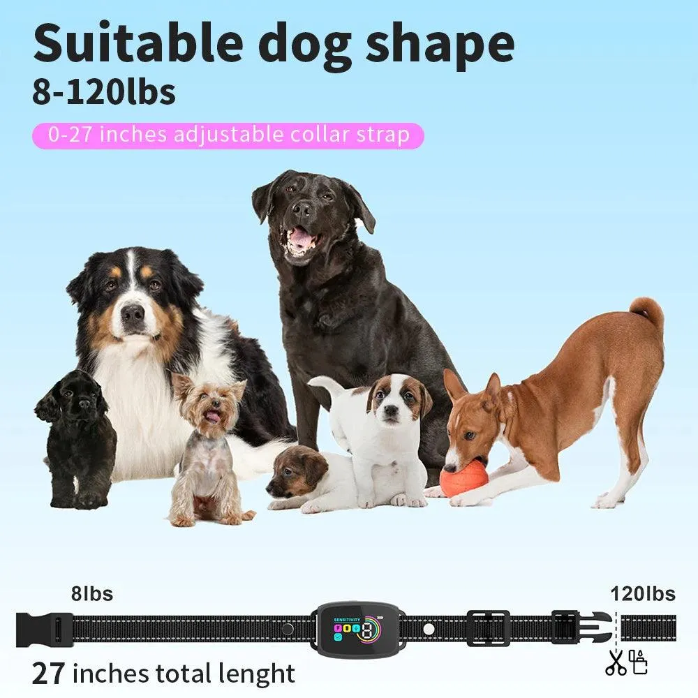Smart & Safe: Train Your Pup with the Anti-Bark Collar (AI, Multi-Mode, Rechargeable)