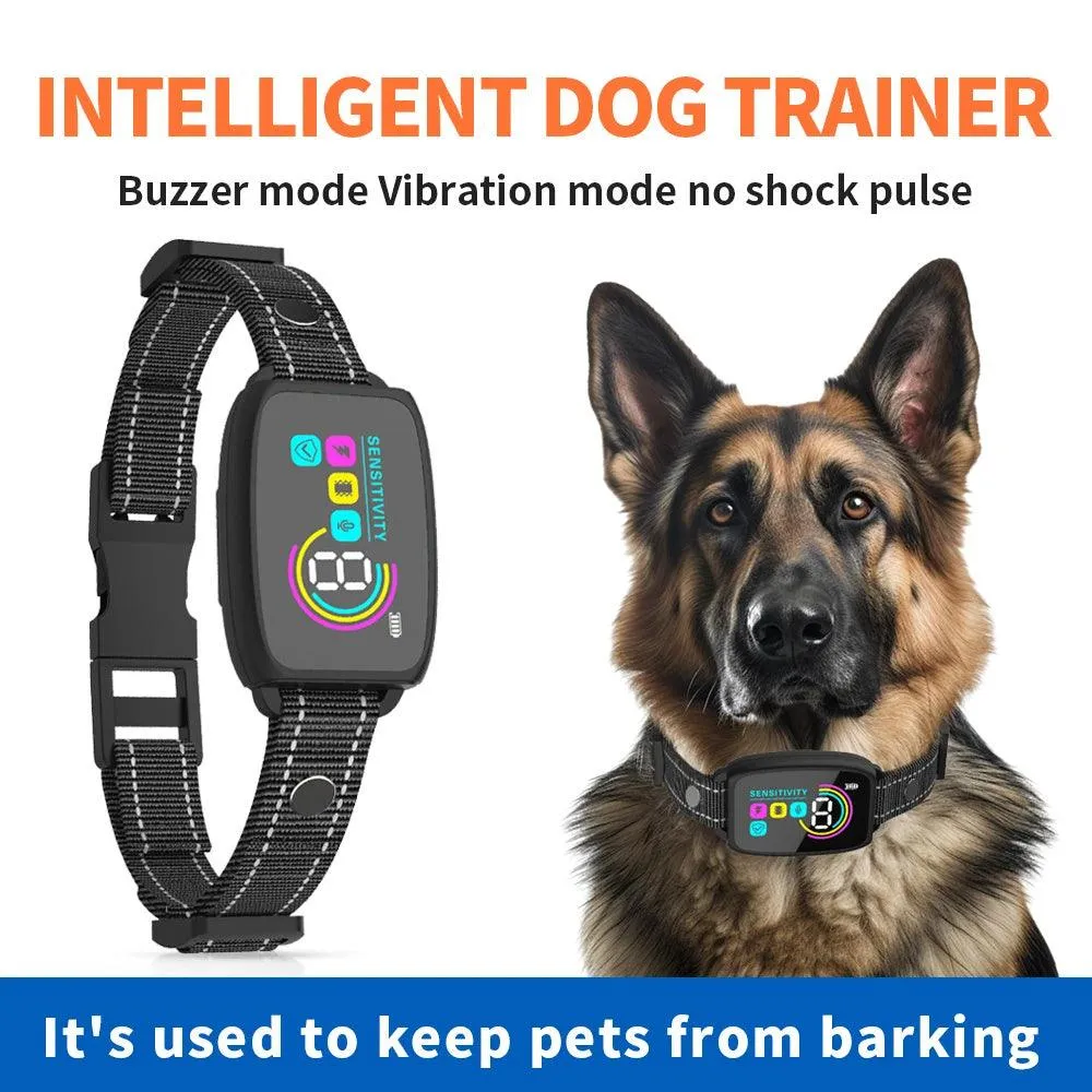 Smart & Safe: Train Your Pup with the Anti-Bark Collar (AI, Multi-Mode, Rechargeable)