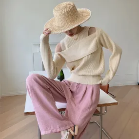 Sorina Cut Out Knit Sweater