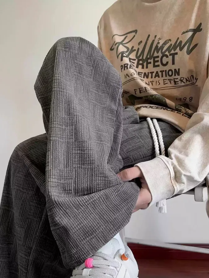 Square corduroy pants　X2945