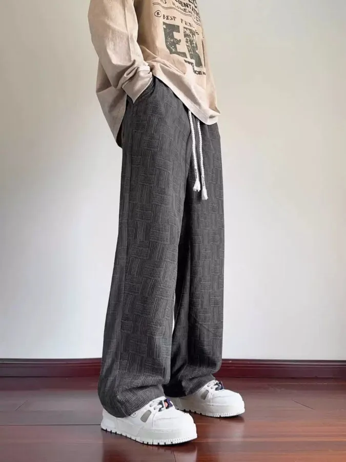 Square corduroy pants　X2945