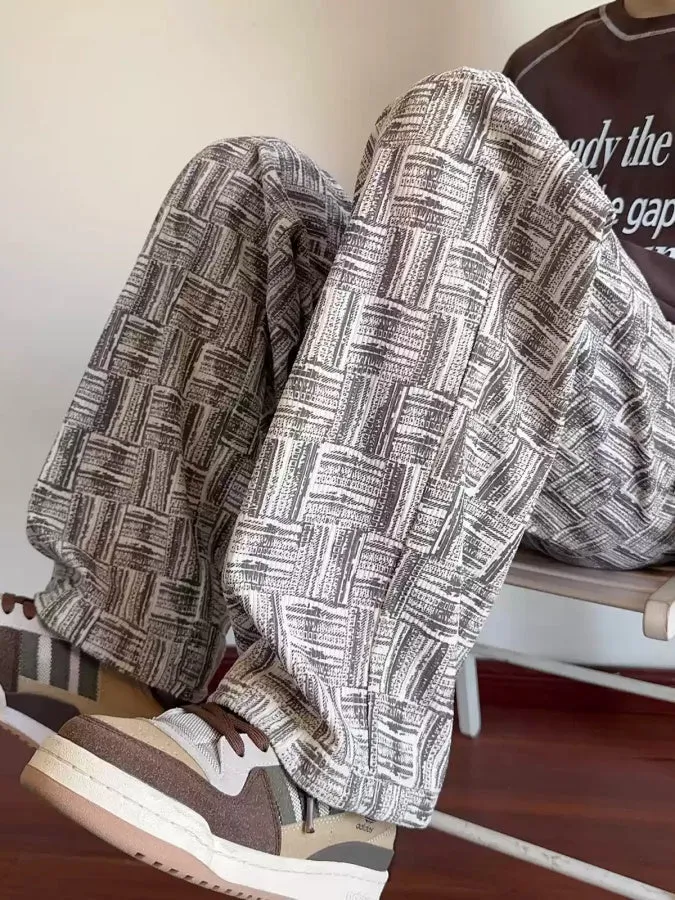 Square corduroy pants　X2945