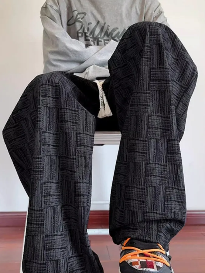 Square corduroy pants　X2945
