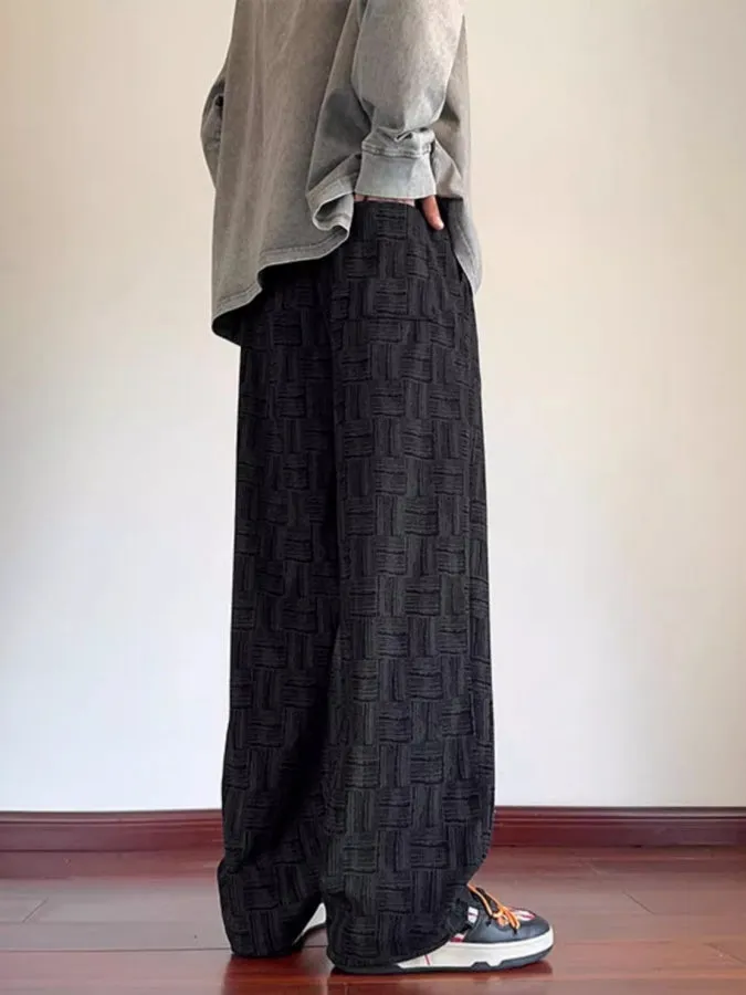 Square corduroy pants　X2945