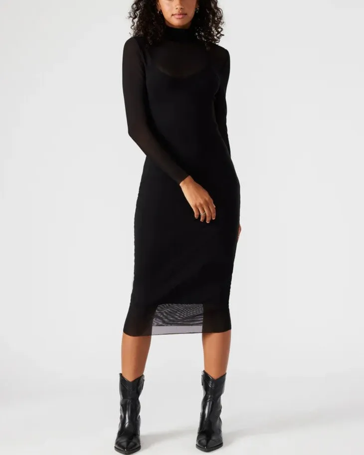 Steve Madden Vivienne Dress - Black - FINAL SALE