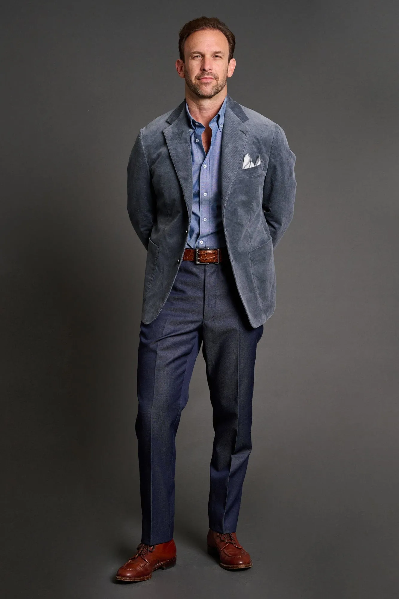 Stretch Corduroy Suit