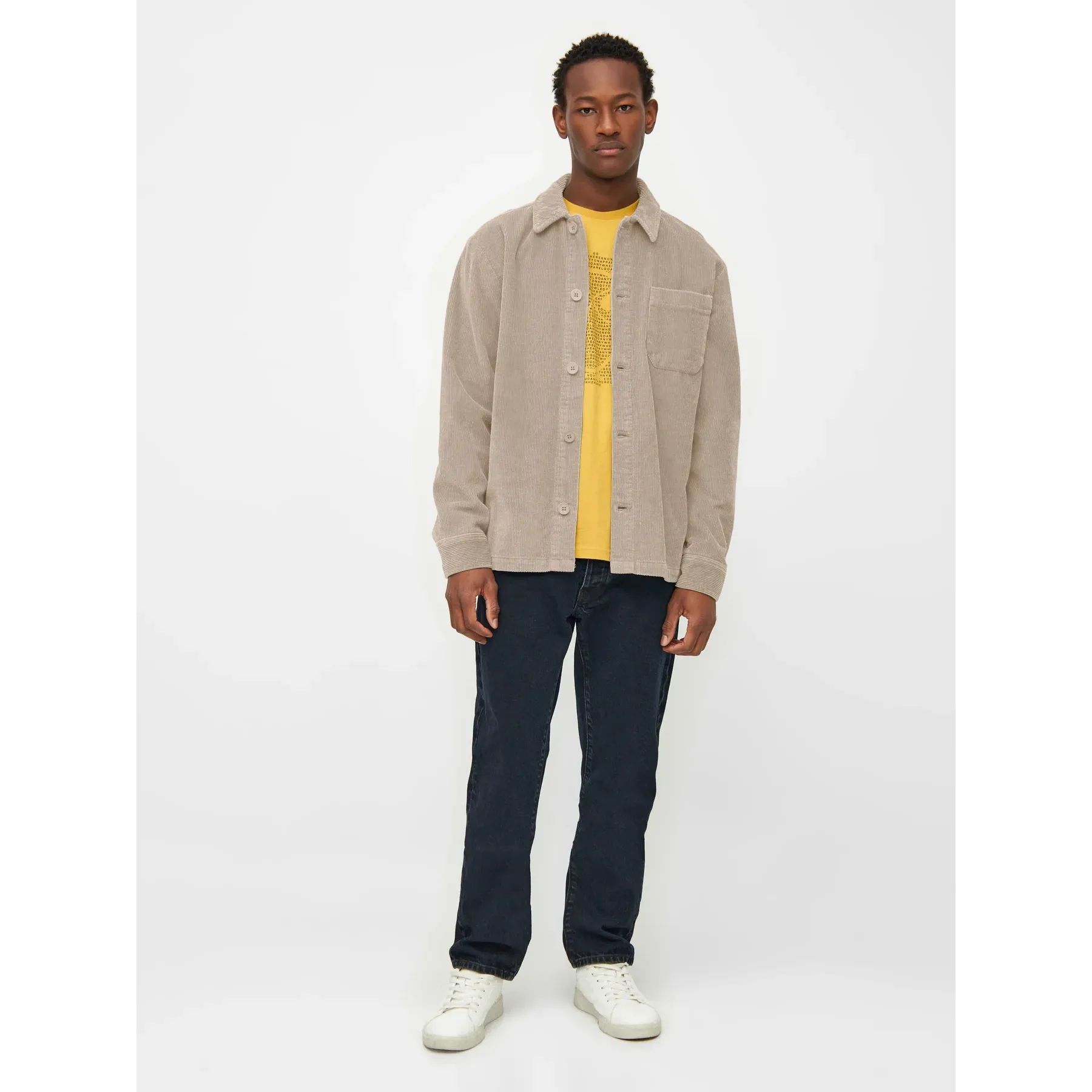 Stretched 8-Wales Corduroy Overshirt