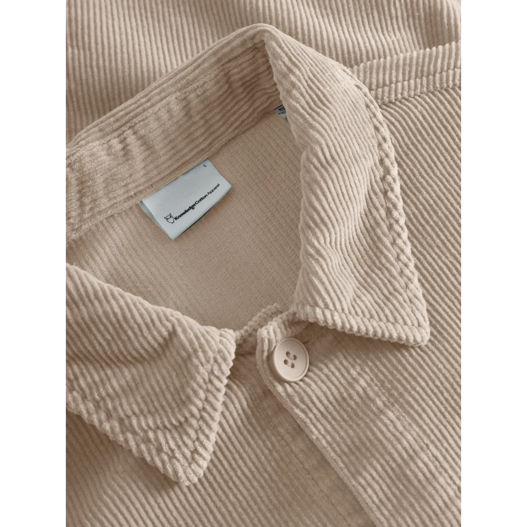 Stretched 8-Wales Corduroy Overshirt