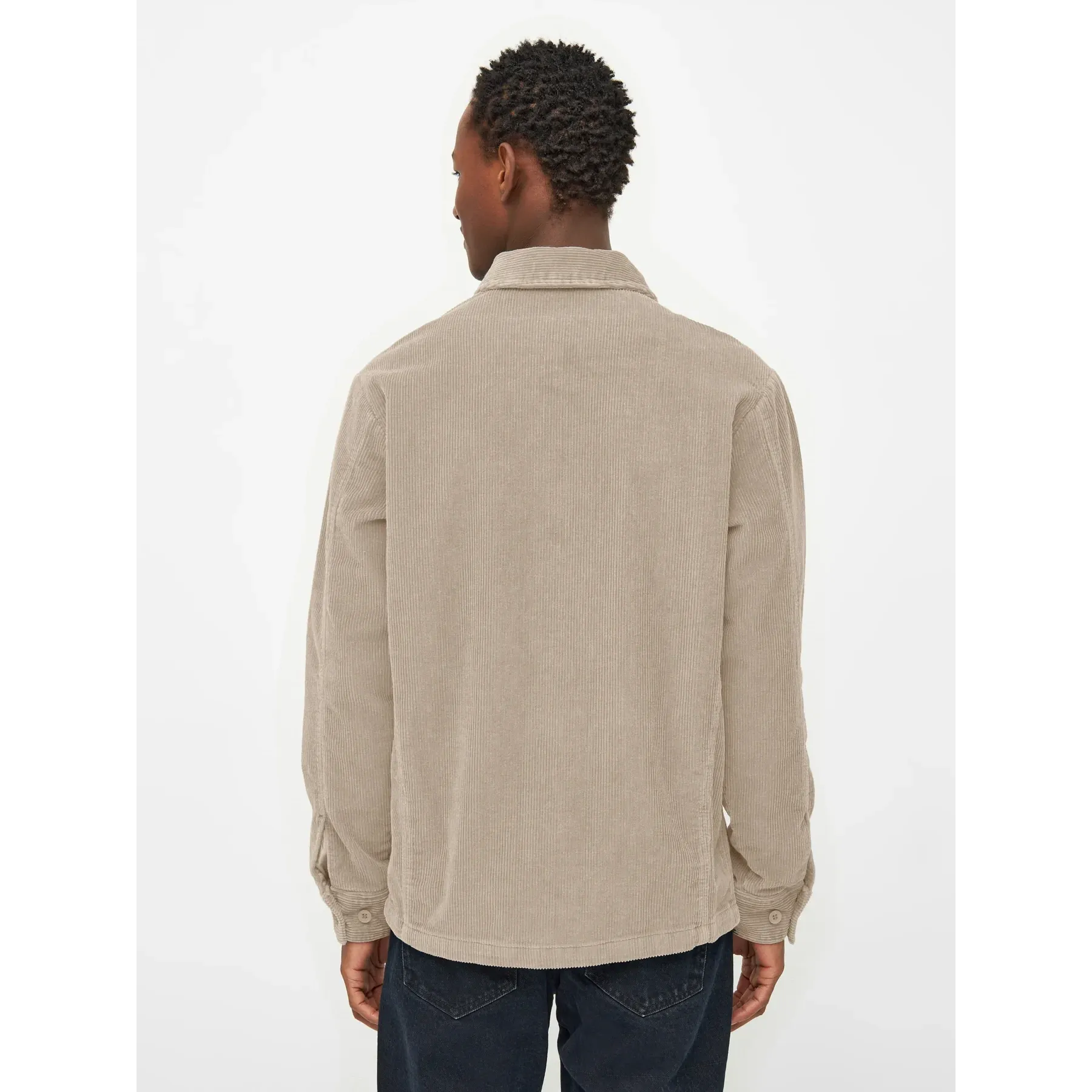 Stretched 8-Wales Corduroy Overshirt