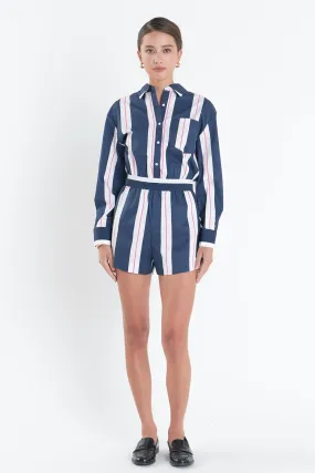Stripe Romper