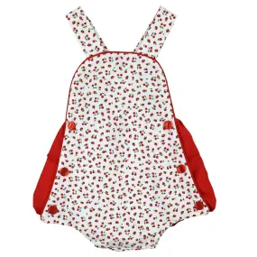 Sweet Cherry Baby Romper