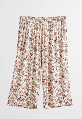 Thamara Cotton Rayon 3/4 Lounge Pants