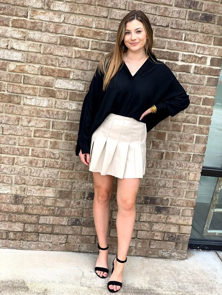 Turn Up The Sass Mini Skirt