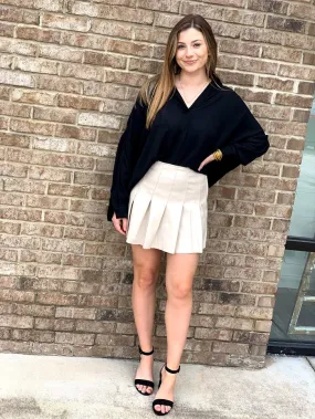 Turn Up The Sass Mini Skirt