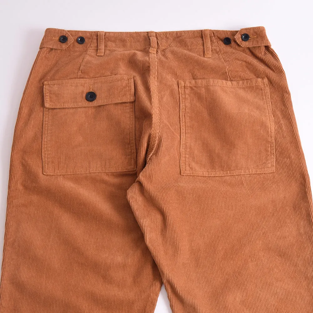 Uskees Tan Corduroy Workwear Pants