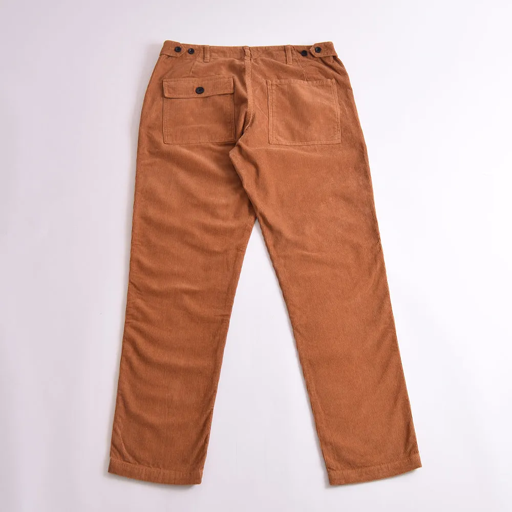 Uskees Tan Corduroy Workwear Pants