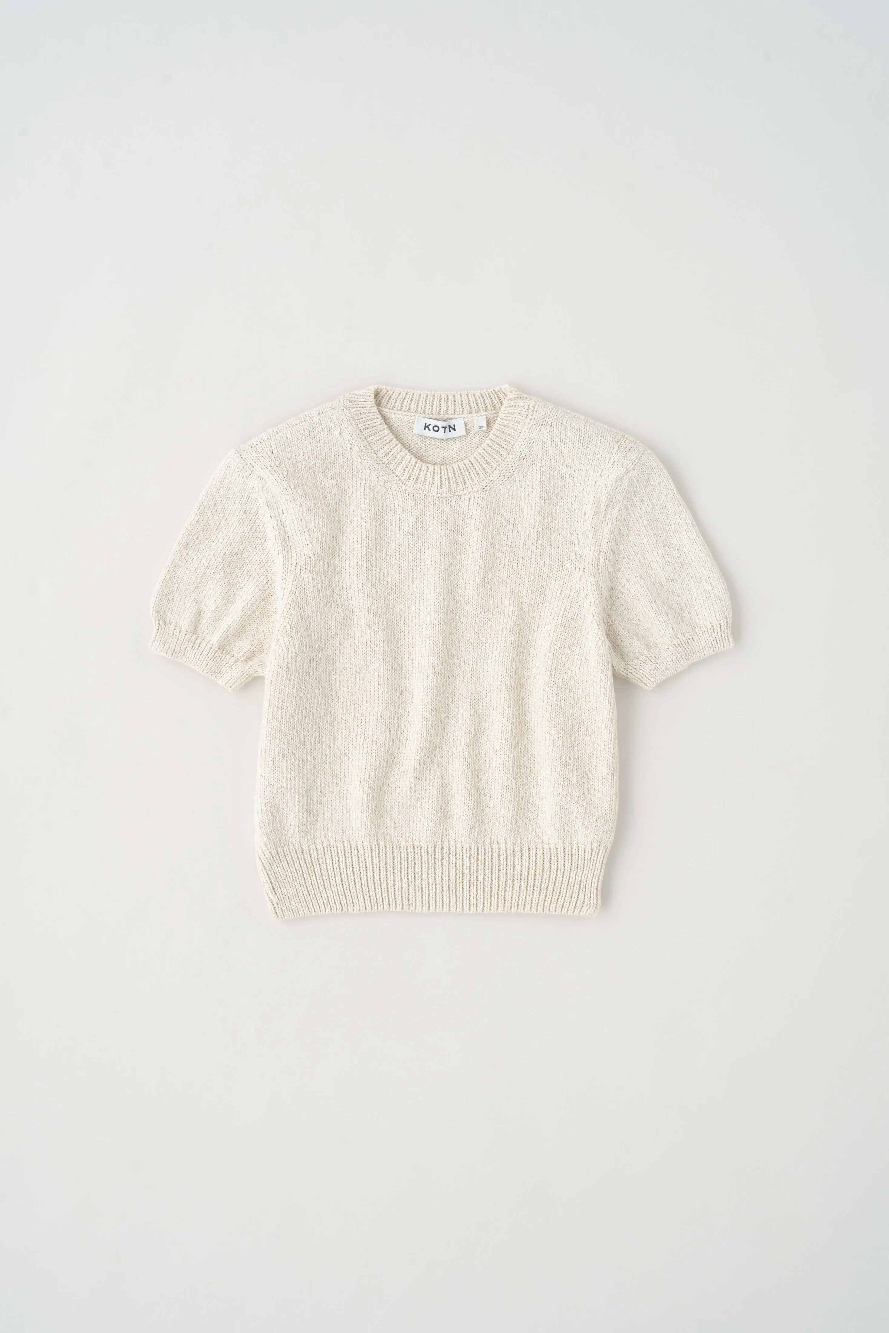 Women's Orman Knit Crew in Natural Mix