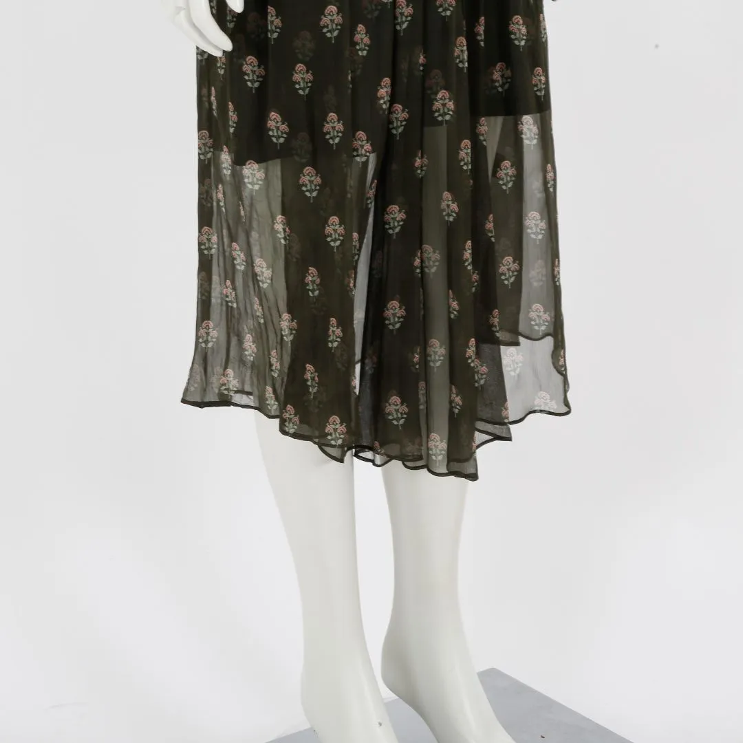 Zimmermann 'Rife' Floral Silk Midi Dress Size 3